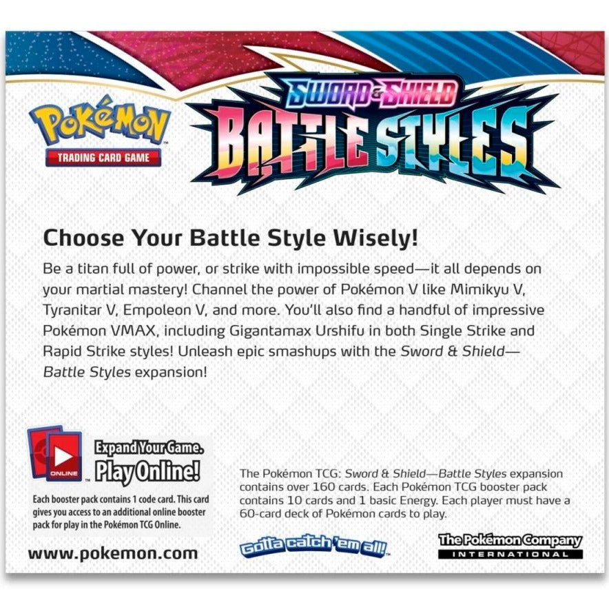 Pokémon: Battle Styles Booster